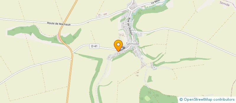 localisation de l'entreprise GROUPEMENT FONCIER AGRICOLE DE  VAUSSELIVE  SEMIDE