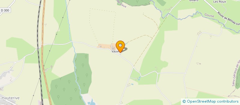 localisation de l'entreprise GROUPEMENT FONCIER AGRICOLE DE VAUVRE  SAINT-GERAND-DE-VAUX