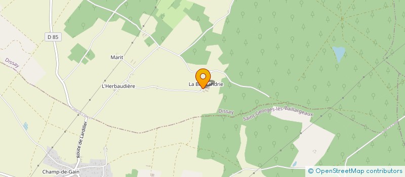 localisation de l'entreprise GROUPEMENT FONCIER AGRICOLE DE VILLEVERT  DISSAY