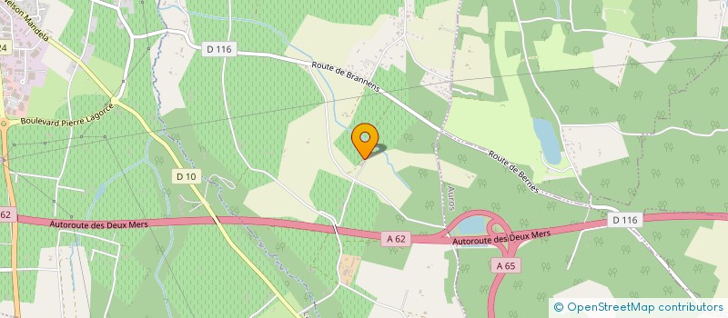 localisation de l'entreprise GROUPEMENT FONCIER AGRICOLE DE VINALIES  SAINT-PIERRE-DE-MONS