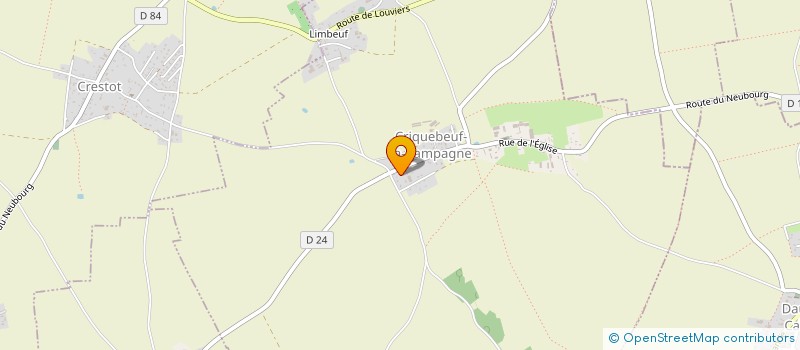 localisation de l'entreprise GROUPEMENT FONCIER AGRICOLE DELAURMAR  BERENGEVILLE-LA-CAMPAGNE