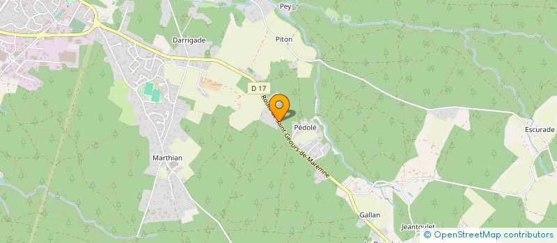 localisation de l'entreprise GROUPEMENT FONCIER AGRICOLE DELEST  SOUSTONS