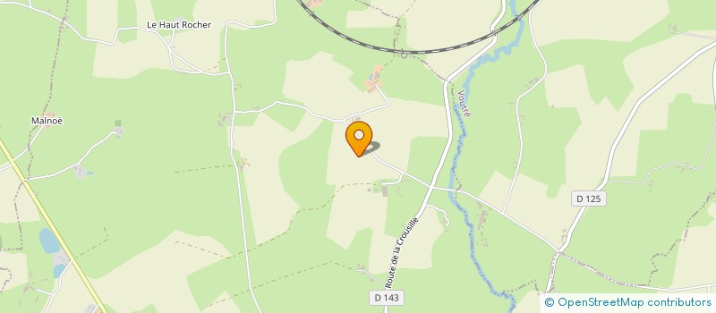 localisation de l'entreprise GROUPEMENT FONCIER AGRICOLE DES 3 V  SAINTE-SUZANNE-ET-CHAMMES