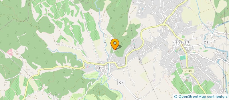 localisation de l'entreprise GROUPEMENT FONCIER AGRICOLE DES AILLERAND  PIERREVERT