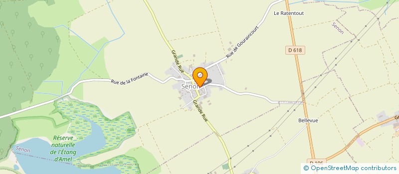 localisation de l'entreprise GROUPEMENT FONCIER AGRICOLE DES ALLIANCES à SENON