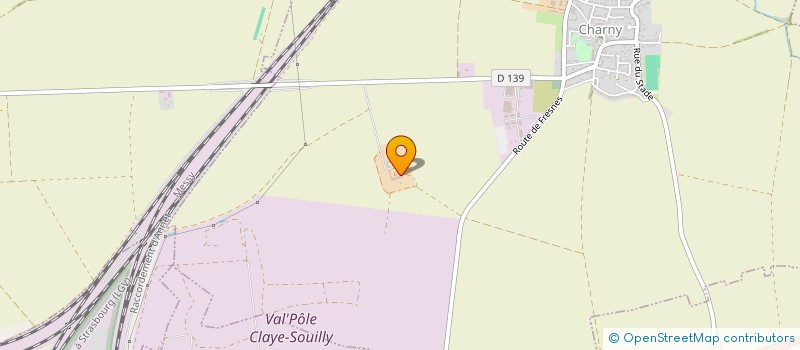 localisation de l'entreprise GROUPEMENT FONCIER AGRICOLE DES AULNES  CHARNY
