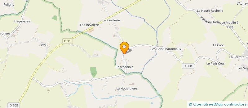 localisation de l'entreprise GROUPEMENT FONCIER AGRICOLE DES CARRIERES à LE MENIL-GUYON