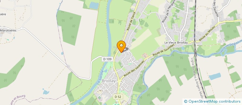 localisation de l'entreprise GROUPEMENT FONCIER AGRICOLE DES CHAMPS - GFA DES CHAMPS à TIERCE