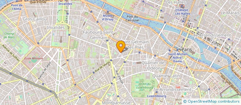 localisation de l'entreprise GROUPEMENT FONCIER AGRICOLE DES CHERUBINS  PARIS