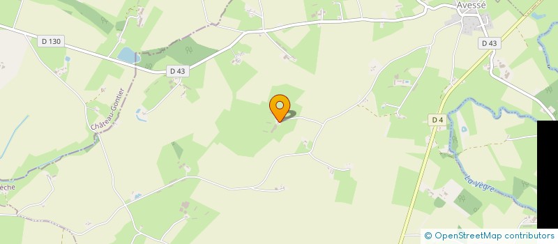 localisation de l'entreprise GROUPEMENT FONCIER AGRICOLE DES DEUX TOURS  AVESSE