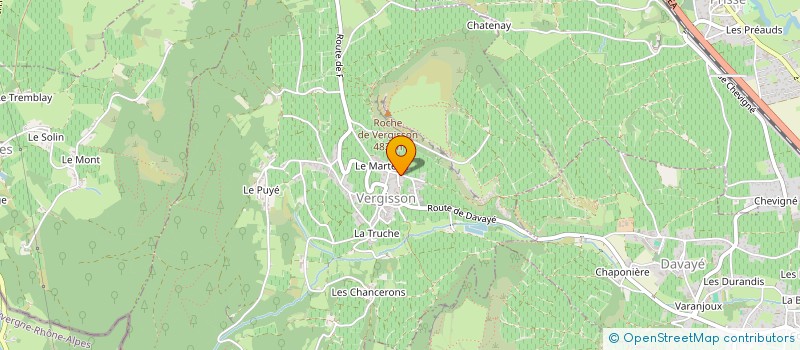 localisation de l'entreprise GROUPEMENT FONCIER AGRICOLE DES FRERES MERLIN à VERGISSON