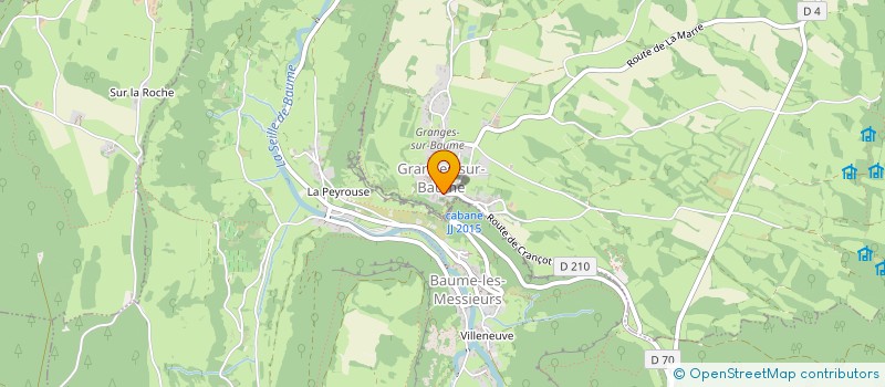 localisation de l'entreprise GROUPEMENT FONCIER AGRICOLE DES GOUTTAUX  VOITEUR