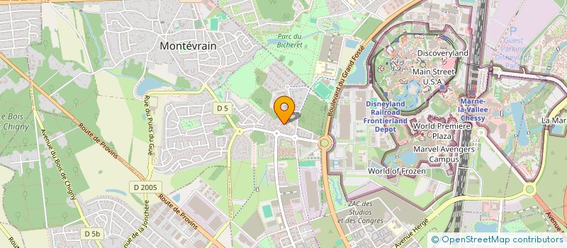 localisation de l'entreprise GROUPEMENT FONCIER AGRICOLE DES GRENADINES  MONTEVRAIN