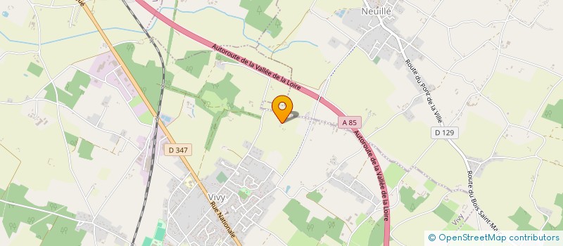 localisation de l'entreprise GROUPEMENT FONCIER AGRICOLE DES HOPITAUX  VIVY