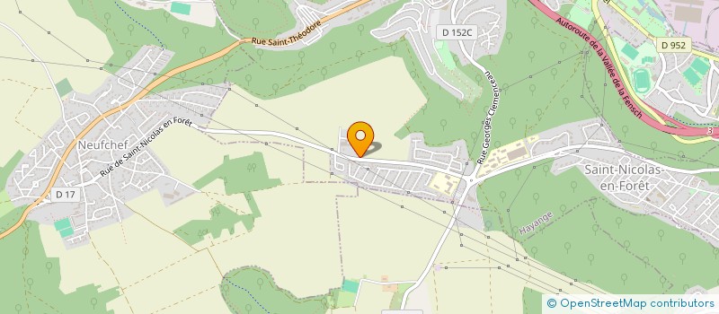 localisation de l'entreprise GROUPEMENT FONCIER AGRICOLE DES HURLEVENTS  HAYANGE