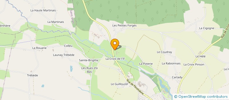 localisation de l'entreprise GROUPEMENT FONCIER AGRICOLE DES PETITES FORGES  MAURON