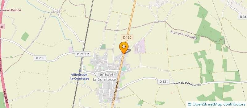 localisation de l'entreprise GROUPEMENT FONCIER AGRICOLE DES PIERRES PLATES  VILLENEUVE-LA-COMTESSE