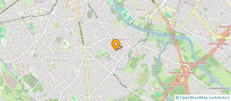 localisation de l'entreprise GROUPEMENT FONCIER AGRICOLE DES PRAIRIES ET FORETS  REZE