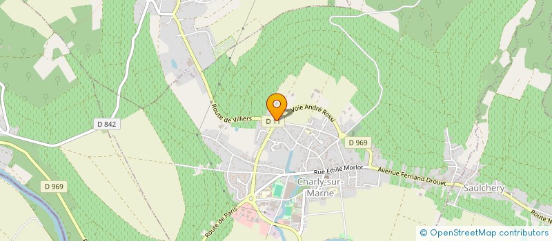 localisation de l'entreprise GROUPEMENT FONCIER AGRICOLE DES PRINCES MONTAINS  CHARLY-SUR-MARNE