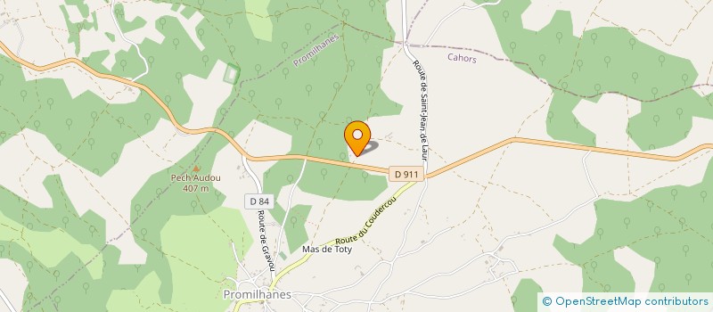 localisation de l'entreprise GROUPEMENT FONCIER AGRICOLE DES QUATRE SAISONS DU CAUSSE  VIDAILLAC