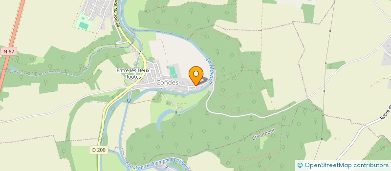 localisation de l'entreprise GROUPEMENT FONCIER AGRICOLE DES SABLIERES à CONDES