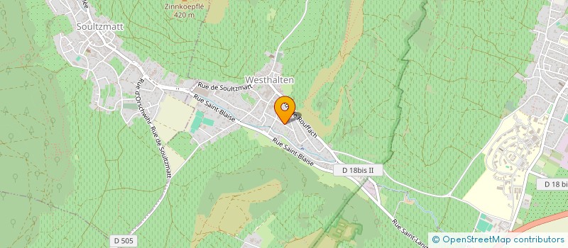 localisation de l'entreprise GROUPEMENT FONCIER AGRICOLE DES TROIS COLLINES  WESTHALTEN