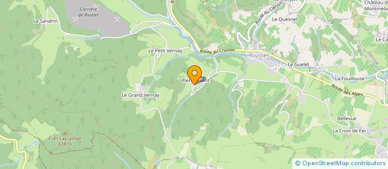 localisation de l'entreprise GROUPEMENT FONCIER AGRICOLE DES VIGNES FELLOT  RIVOLET