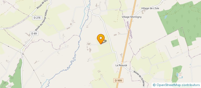 localisation de l'entreprise GROUPEMENT FONCIER AGRICOLE DES VILLAGES  VILLEBAUDON