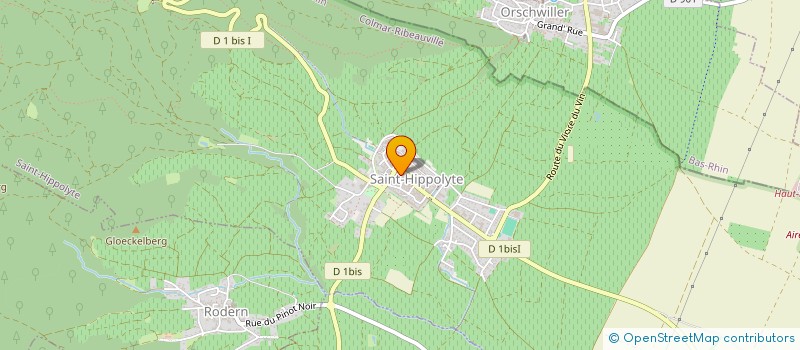 localisation de l'entreprise GROUPEMENT FONCIER AGRICOLE DEUBEL & SUCCESSEURS à SAINT-HIPPOLYTE
