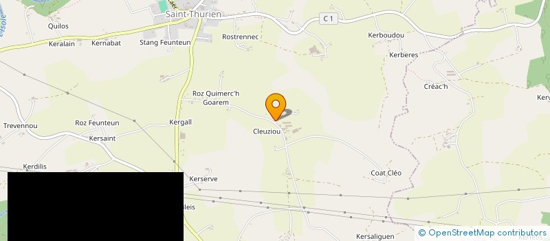 localisation de l'entreprise GROUPEMENT FONCIER AGRICOLE DIFOUDER  SAINT-THURIEN