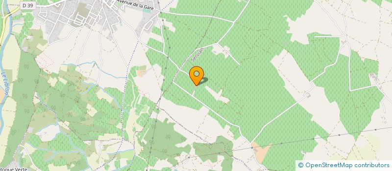 localisation de l'entreprise GROUPEMENT FONCIER AGRICOLE DOMAINE DE LA MASSOLE  SERVIAN