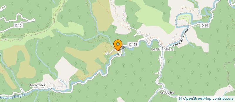 localisation de l'entreprise GROUPEMENT FONCIER AGRICOLE DOMAINE DU TIRE D'OS  LES PLANTIERS