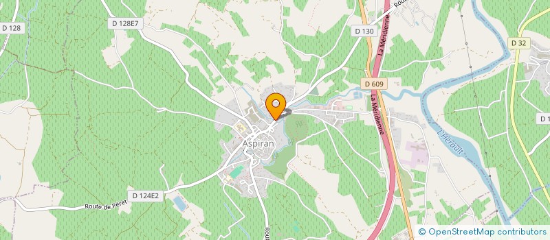 localisation de l'entreprise GROUPEMENT FONCIER AGRICOLE DOMAINE GUY  ASPIRAN