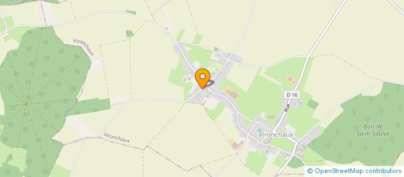 localisation de l'entreprise GROUPEMENT FONCIER AGRICOLE DU BOSQUET CAUDRON GUILBART  VIRONCHAUX