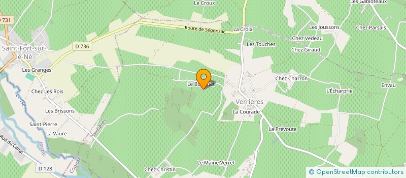 localisation de l'entreprise GROUPEMENT FONCIER AGRICOLE DU BOUQUET à VERRIERES