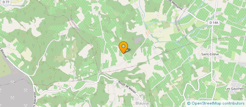 localisation de l'entreprise GROUPEMENT FONCIER AGRICOLE DU CANADEL  MORMOIRON