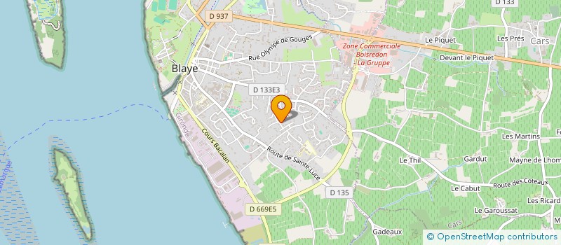 localisation de l'entreprise GROUPEMENT FONCIER AGRICOLE DU CHATEAU LA GONTELLE  MAZION