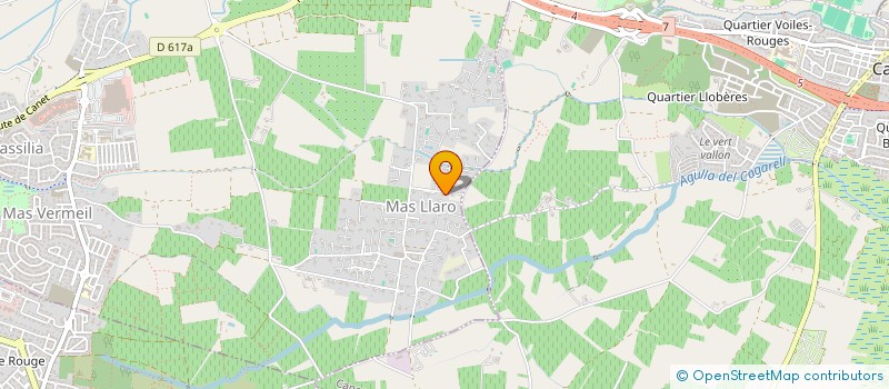 localisation de l'entreprise GROUPEMENT FONCIER AGRICOLE DU CHATEAU RIERE à PERPIGNAN