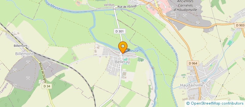 localisation de l'entreprise GROUPEMENT FONCIER AGRICOLE DU CHATTEINOIS à ESNES-EN-ARGONNE