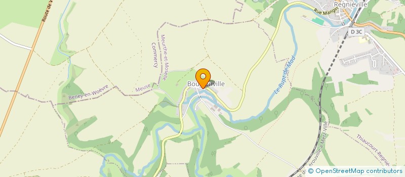 localisation de l'entreprise GROUPEMENT FONCIER AGRICOLE DU CHEMIN DE HEICHE  BOUILLONVILLE