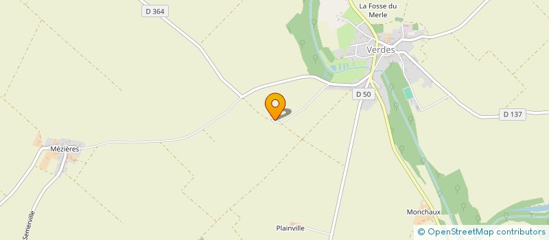 localisation de l'entreprise GROUPEMENT FONCIER AGRICOLE DU CLOS  BEAUCE LA ROMAINE