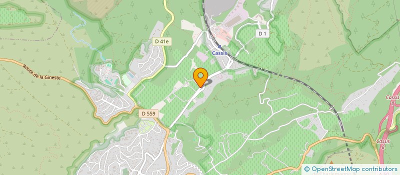 localisation de l'entreprise GROUPEMENT FONCIER AGRICOLE DU CLOS D'ALBIZZI 3  CASSIS