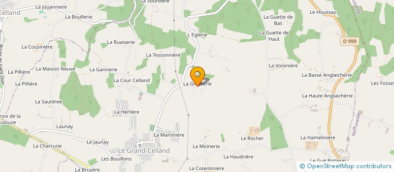 localisation de l'entreprise GROUPEMENT FONCIER AGRICOLE DU DOMAINE DE LA COUR VERTE  BRECEY