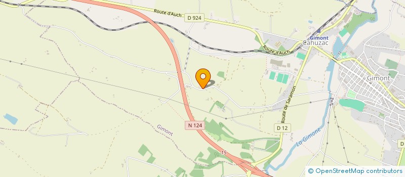 localisation de l'entreprise GROUPEMENT FONCIER AGRICOLE DU DOMAINE DE LASSALLE  SAINTE-MARIE