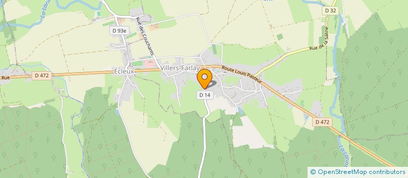 localisation de l'entreprise GROUPEMENT FONCIER AGRICOLE DU DOMAINE DE SAINT PIERRE  MATHENAY