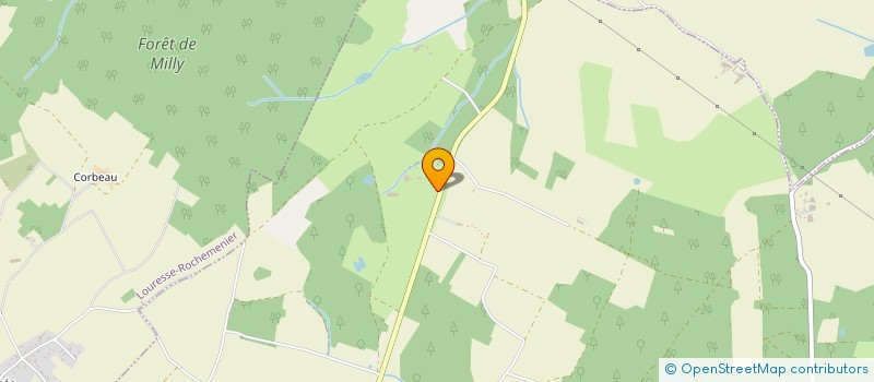 localisation de l'entreprise GROUPEMENT FONCIER AGRICOLE DU DOMAINE DES JASMINS  DENEZE-SOUS-DOUE