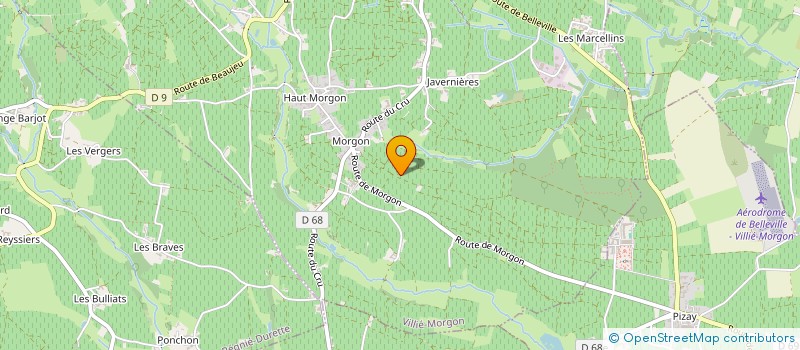 localisation de l'entreprise GROUPEMENT FONCIER AGRICOLE DU DOMAINE GODARD  VILLIE-MORGON