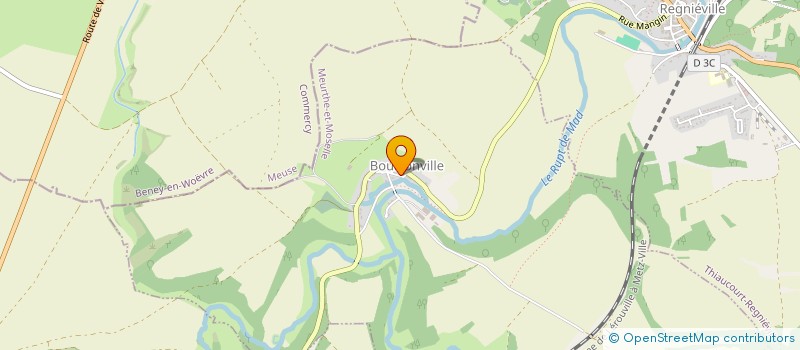 localisation de l'entreprise GROUPEMENT FONCIER AGRICOLE DU FER A CHEVAL  BOUILLONVILLE