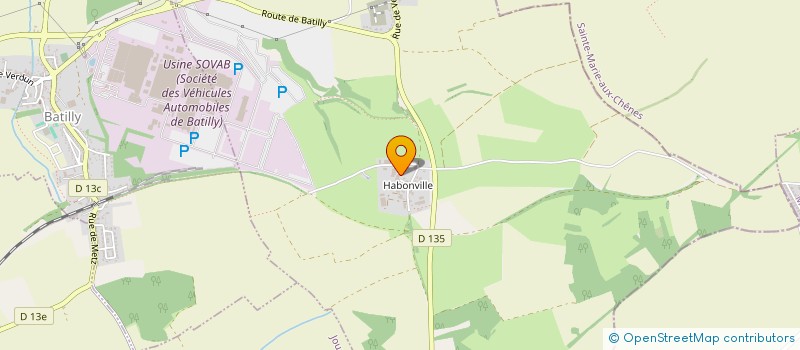 localisation de l'entreprise GROUPEMENT FONCIER AGRICOLE DU FOND DE COINVILLE  SAINT-AIL