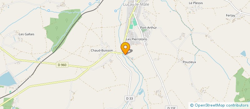 localisation de l'entreprise GROUPEMENT FONCIER AGRICOLE DU GRAND MOULIN à LUCAY-LE-MALE